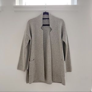 Madewell Spencer Grey Sweater Coat XXS